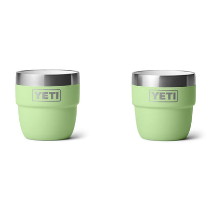 Yeti Rambler 4oz Stackable Espresso Cups in Key Lime