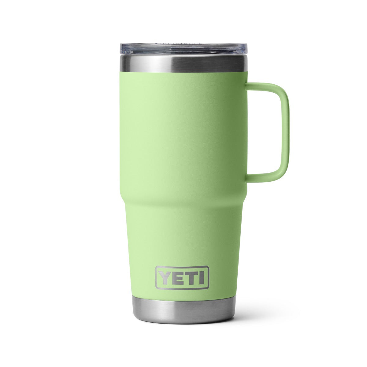 Yeti Rambler 20oz Travel Mug with Stronghold Lid in Key Lime