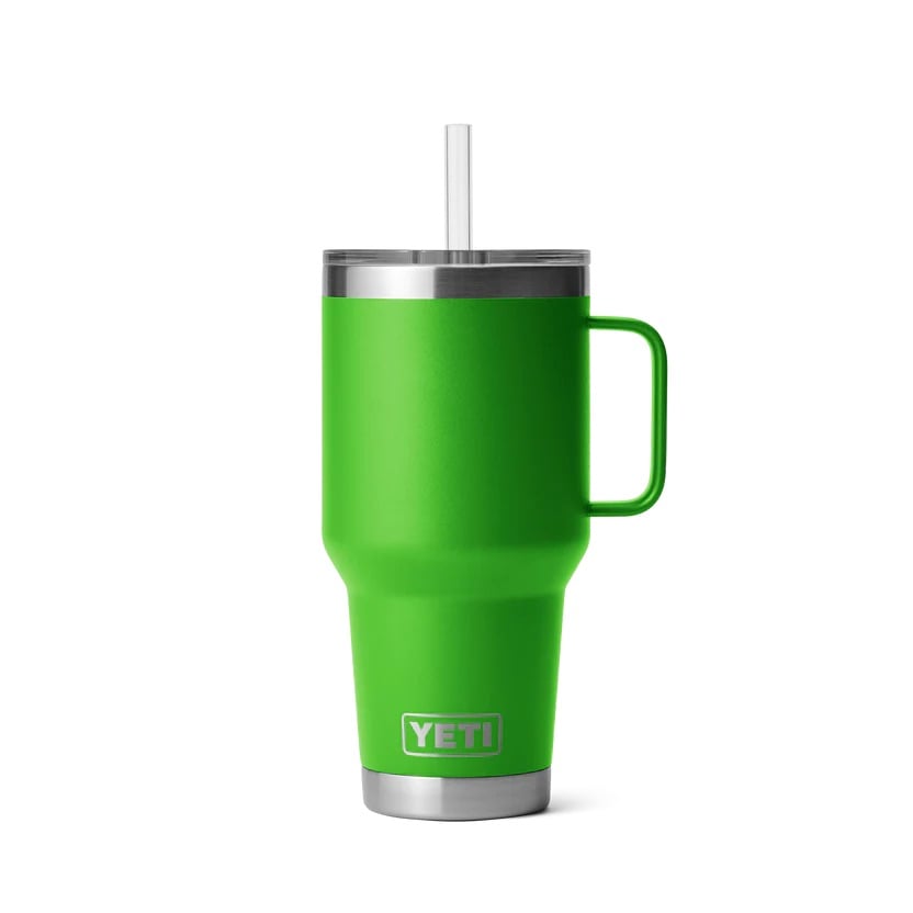 Yeti Rambler 35oz Straw Mug in Canopy Green