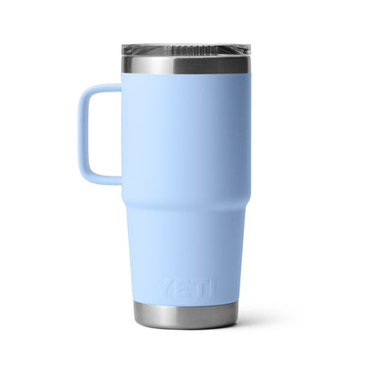 Yeti Rambler 20oz Travel Mug with StrongHold Lid - Big Sky Blue