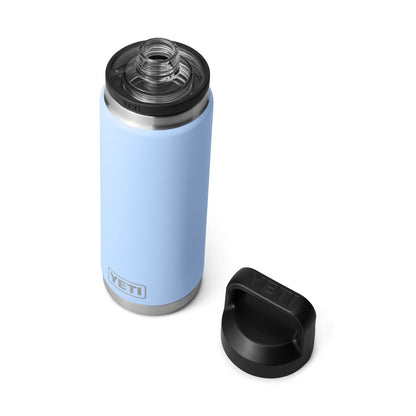 Yeti Rambler 26oz Bottle with Chug Cap - Big Sky Blue
