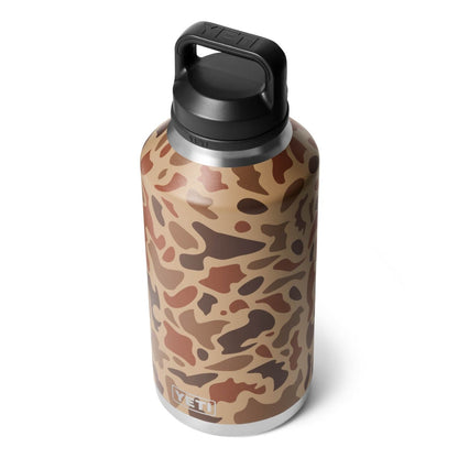 Yeti Rambler 64 Oz Insulated Bottle with Chug Cap - Wetlands Camo
