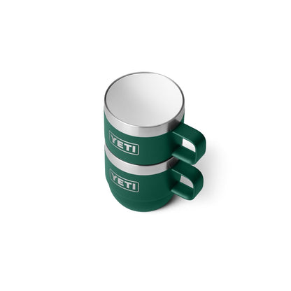 Yeti 6oz Insulated Espresso Mugs 2 Pk - Black Forest Green