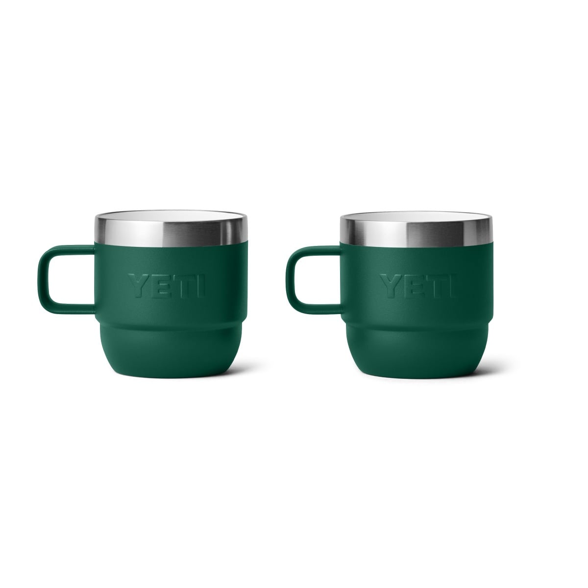 Yeti 6oz Insulated Espresso Mugs 2 Pk - Black Forest Green