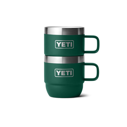 Yeti 6oz Insulated Espresso Mugs 2 Pk - Black Forest Green
