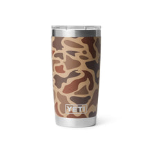 Yeti Rambler 20 Oz Insulated Tumbler with MagSlider Lid in Wetlands Camo