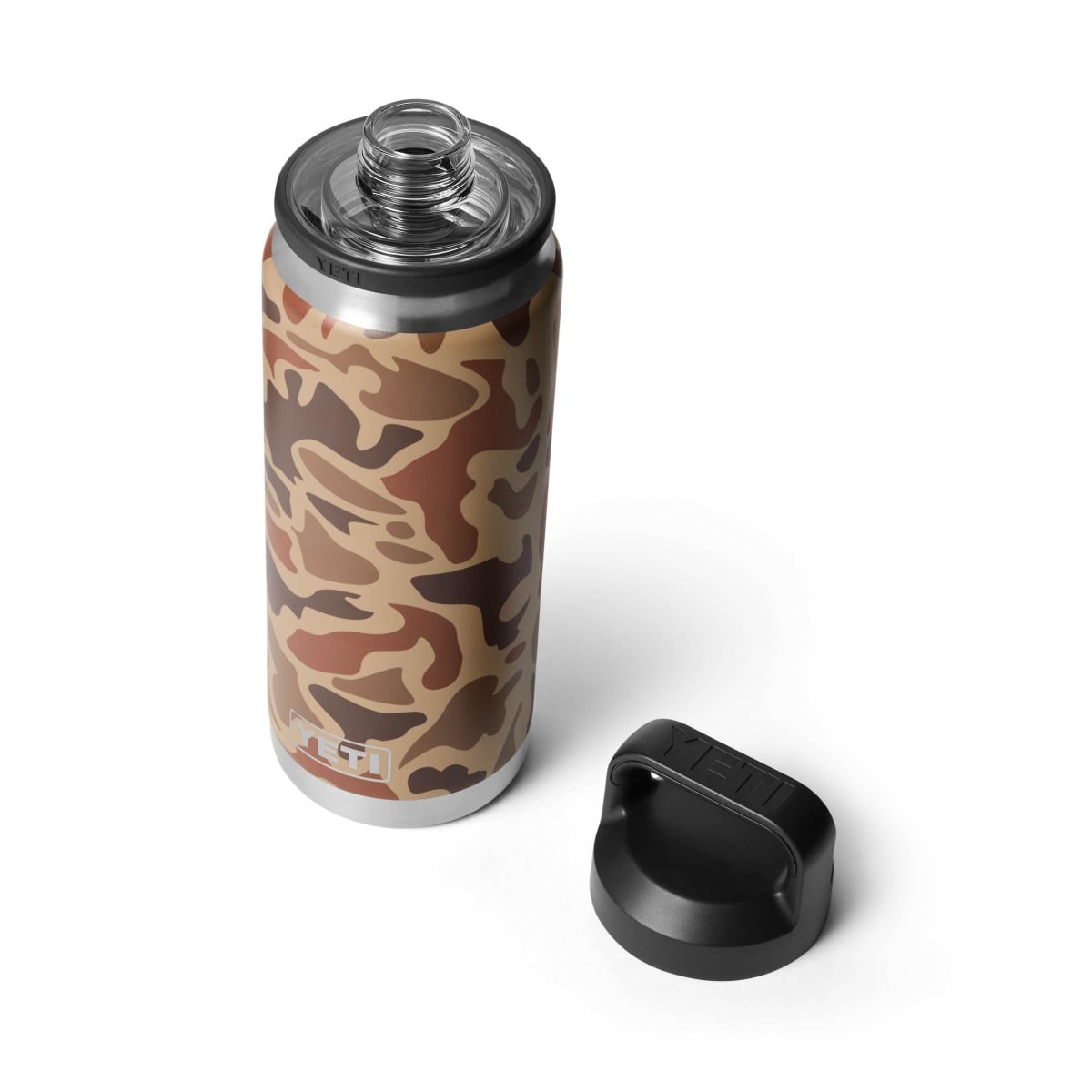 Yeti Rambler 26 Oz Insulated Bottle with Chug Cap - Wetlands Camo