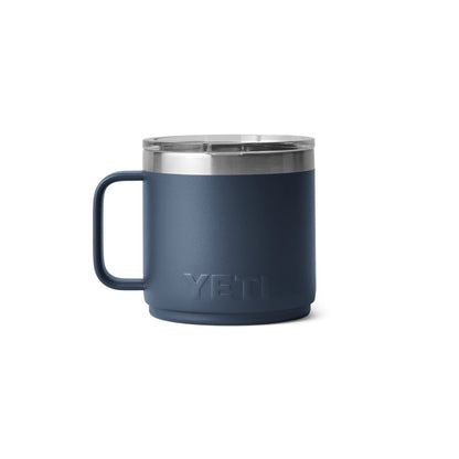 Yeti Rambler 14oz Stackable Mug with DuraSip Ceramic Lining & MagSlider Lid - Navy