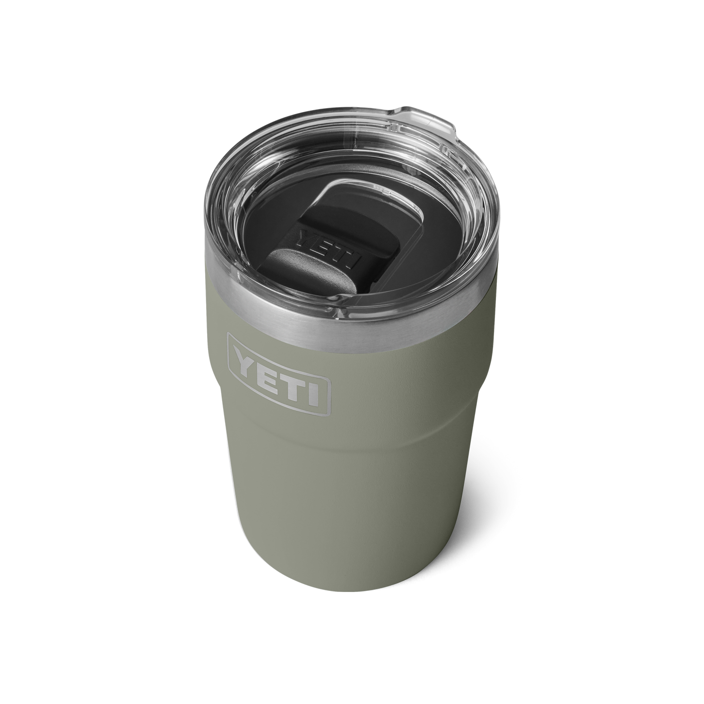 Yeti Rambler 16 oz Stackable Cup With Magslider Lid - Pampa Light Green