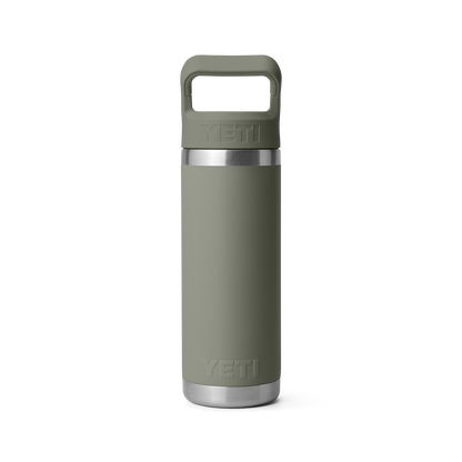 Yeti Rambler 18oz Straw Bottle - Pampa Light Green