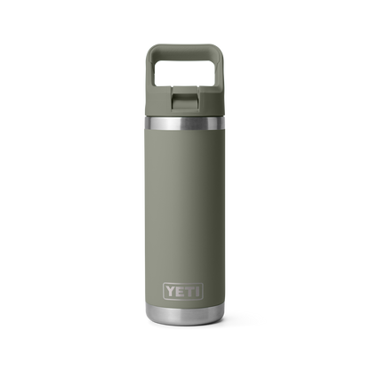 Yeti Rambler 18oz Straw Bottle - Pampa Light Green