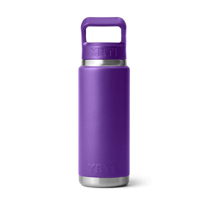 Yeti Rambler 26oz Colour Straw Bottle - Pace Purple