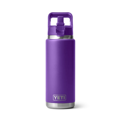 Yeti Rambler 26oz Colour Straw Bottle - Pace Purple