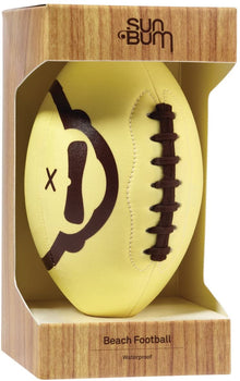 Sun Bum Go Ape Waterproof Beach Football - Yellow - in the box