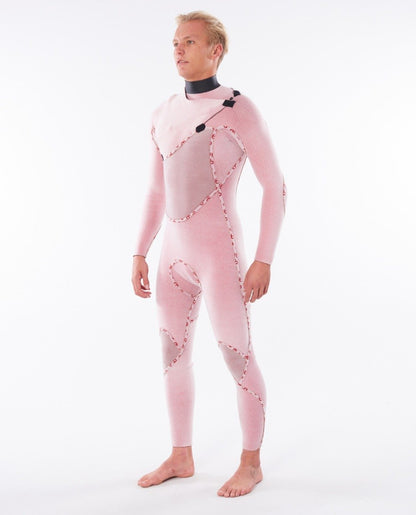 Rip Curl Flash Bomb 5/3mm Chest Zip Men's Wetsuit - Slate