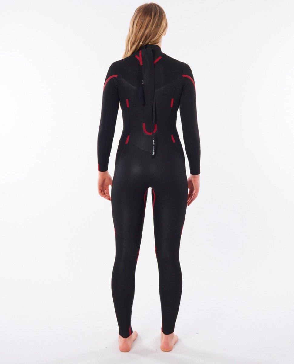 Rip Curl Dawn Patrol 3/2mm Junior Girls Wetsuit - Charcoal