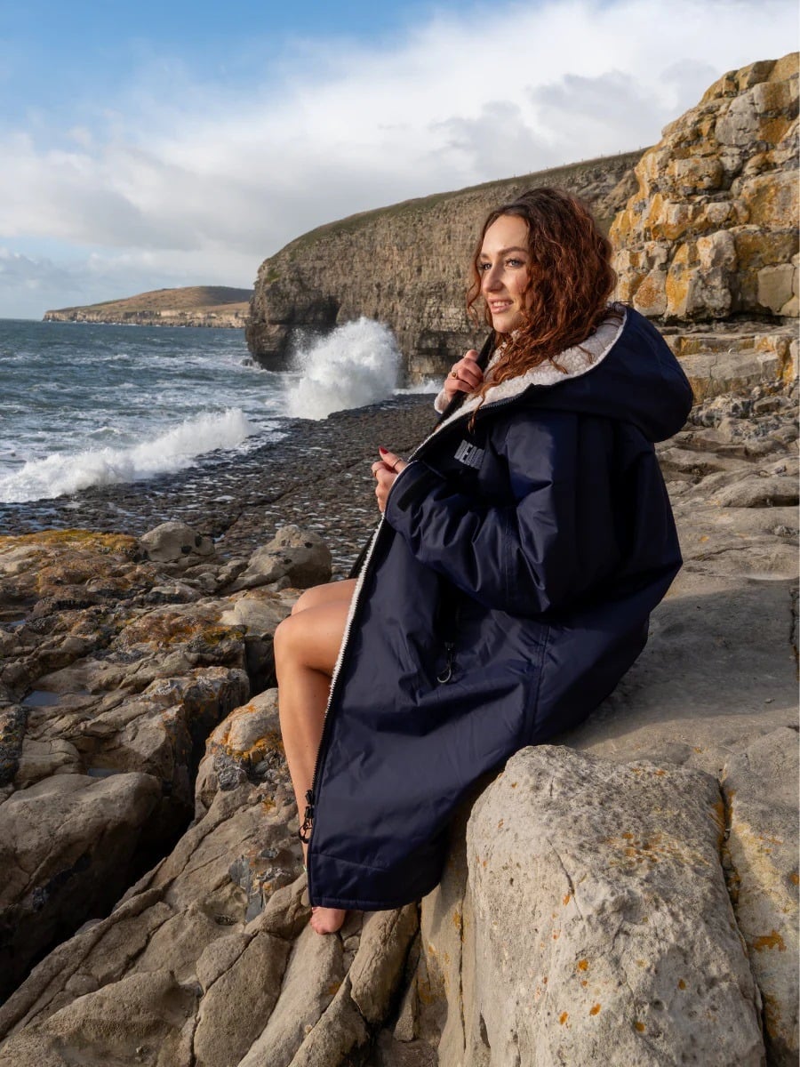 Beachbum Brobe Changing Robe - Navy