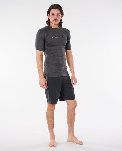 Rip Curl Dawn Patrol Short Sleeve Mens Rash Vest 