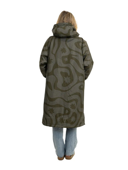 Beachbum Brobe Changing Robe - Olive Green
