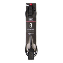 Ocean & Earth Premium OneXT 8ft Surfboard Leash - Black