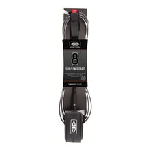 Ocean and Earth Regular 8'0" SUP and Longboard Leash - Black - Full View