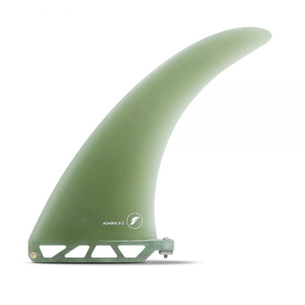 Futures Admiral 8.5" Longboard Single Fin - Volan Clear