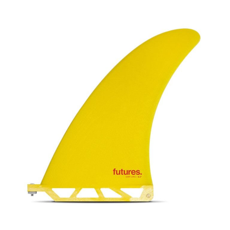 Futures Gerry Lopez 8.5 Single Fin - Yellow - Full View