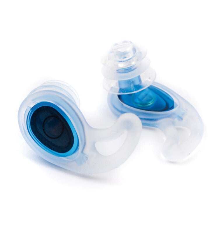 Surflogic Surfprotek Earplugs - Blue/Clear - Full View