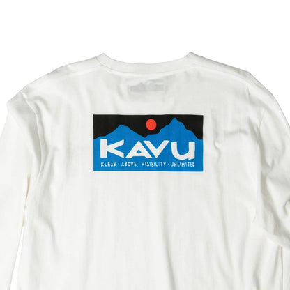 Kavu LS Etch Art Men's T-Shirt - Off White
