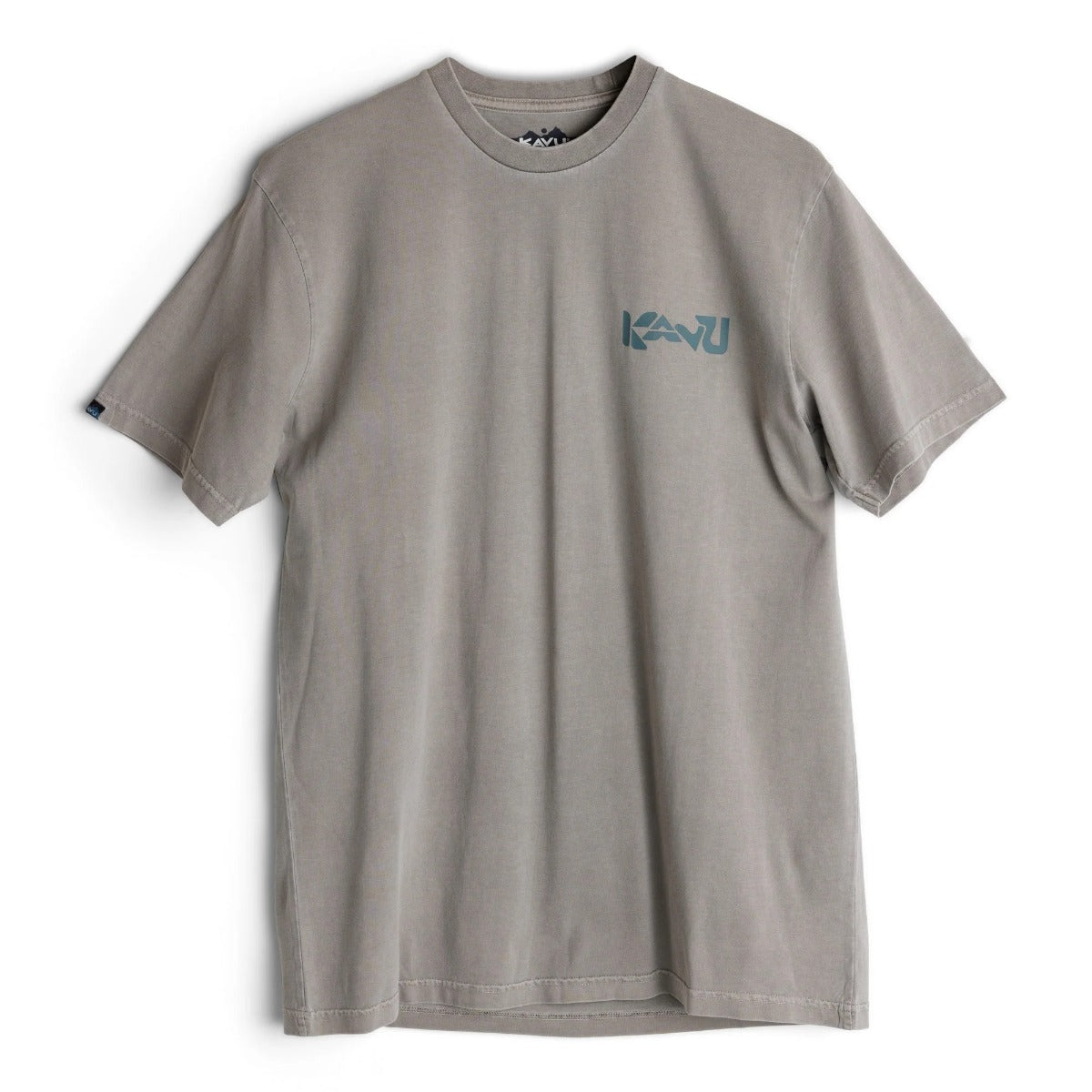 Kavu Cubed Men's T-Shirt - Greige
