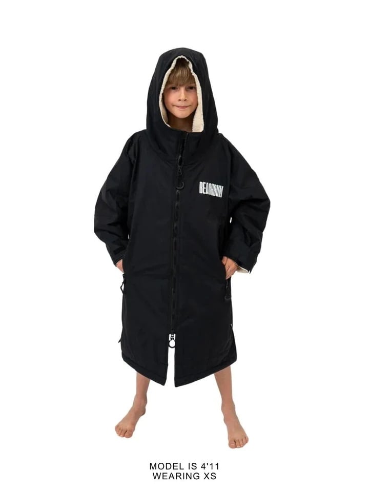 Beachbum Kids Brobe Changing Robe - Black
