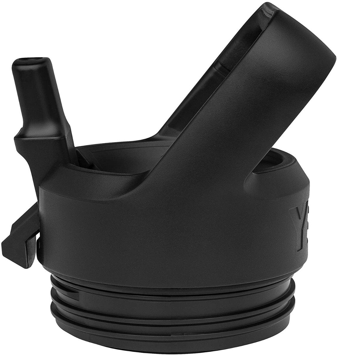 Yeti Rambler Bottle Straw Cap - Black - Full View