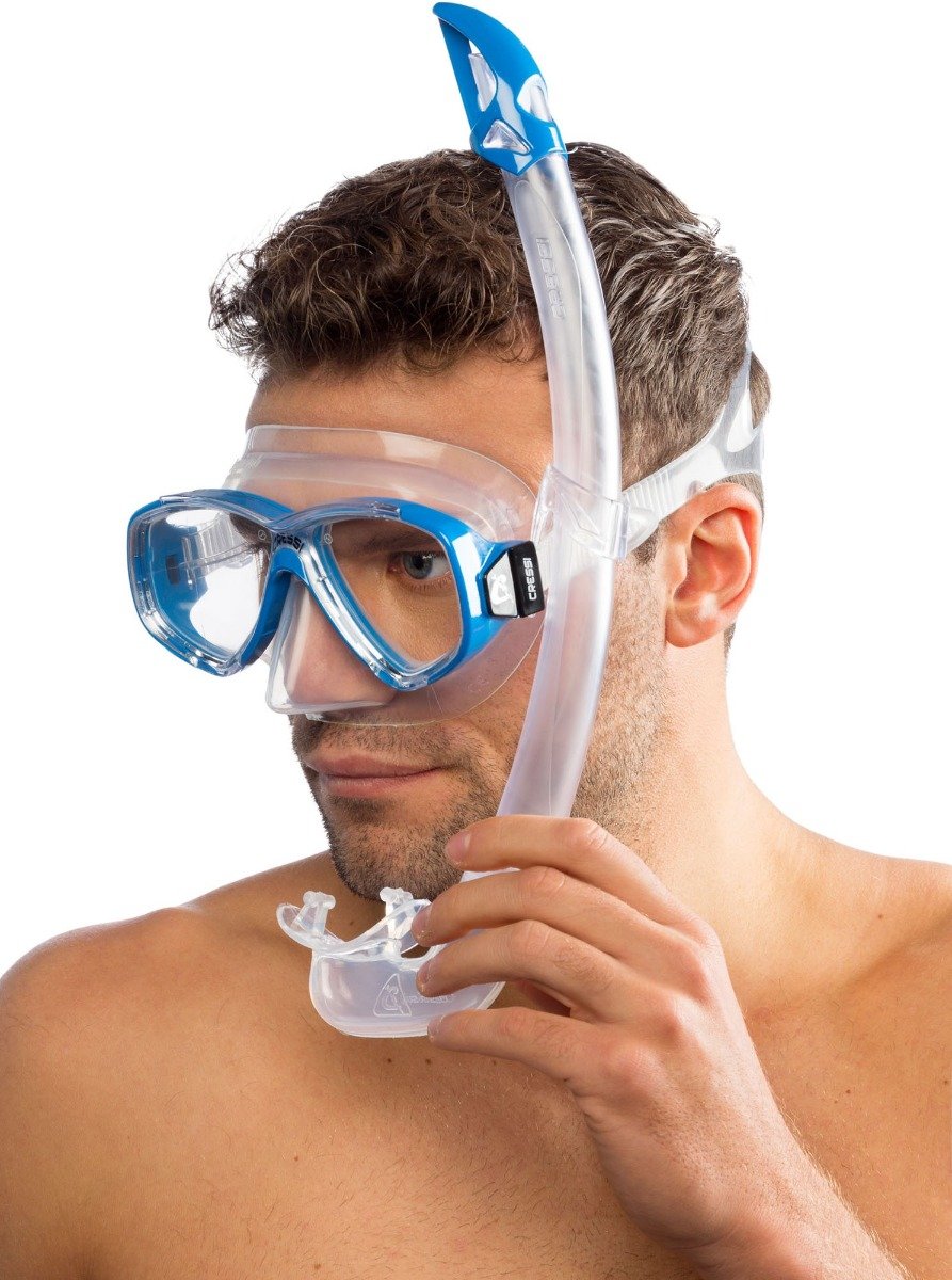 cressi PERLA + MEXICO COMBO mask and snorkel