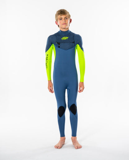 Kids Rip Curl 4/3mm Chest Zip Wetsuit