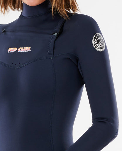 Rip Curl Dawn Patrol 4/3mm Chest Zip Women's Wetsuit 2021 - Slate
