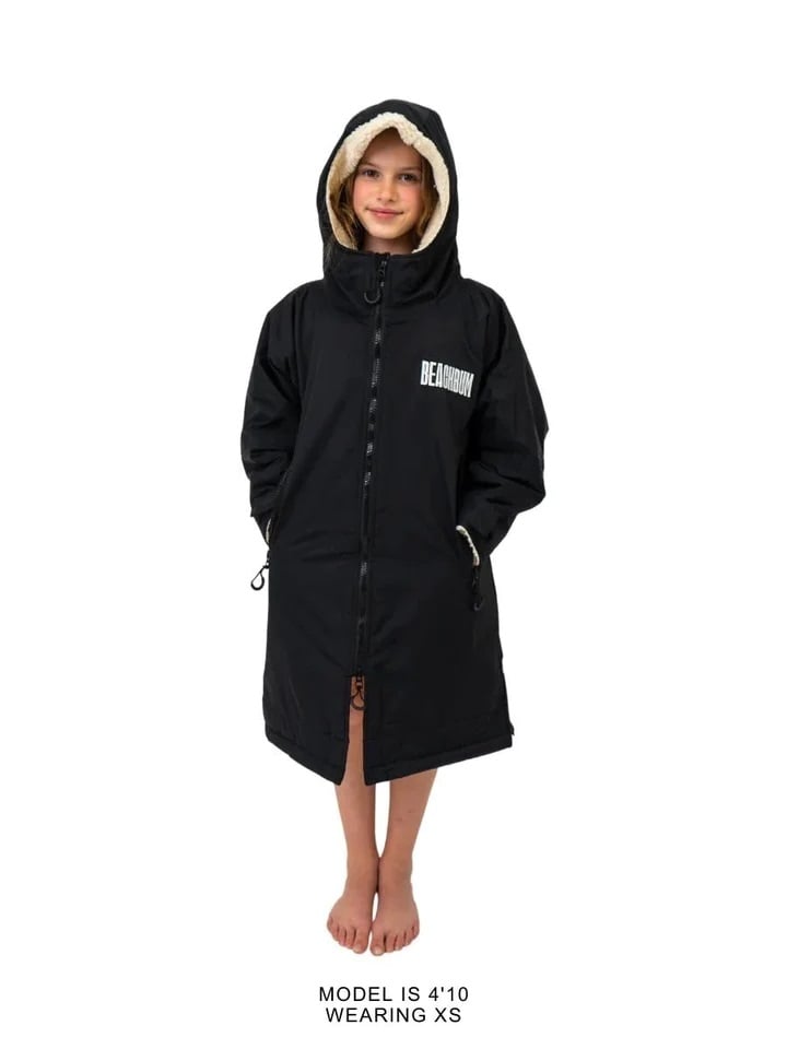 Beachbum Kids Brobe Changing Robe - Black