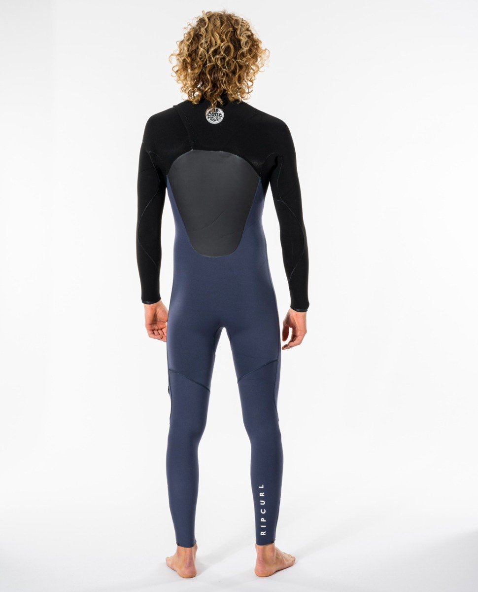 Rip Curl Flash Bomb 5/3mm Chest Zip Men's Wetsuit - Slate