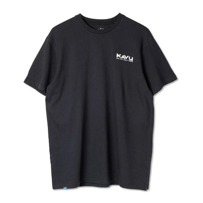 Kavu Klear Above Etch Art Men's T-Shirt - Black