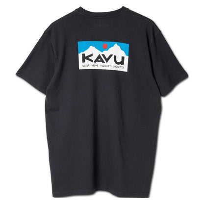 Kavu Klear Above Etch Art Mens T-Shirt in Black