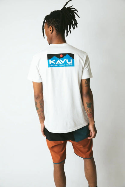 Kavu Klear Above Etch Art Tee - Off White