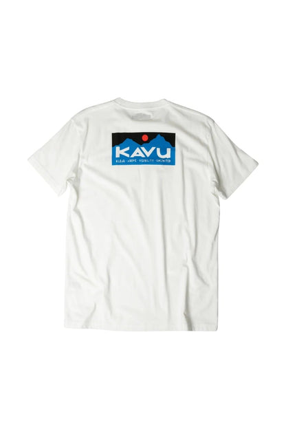 Kavu Klear Above Etch Art Tee - Off White