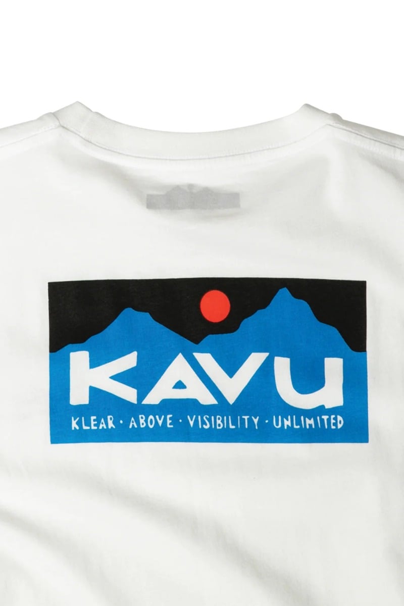 Kavu Klear Above Etch Art Tee - Off White