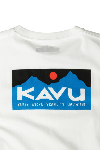Kavu Klear Above Etch Art Tee - Off White