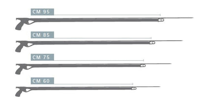 Cressi Moicano Rubber Speargun - 75cm