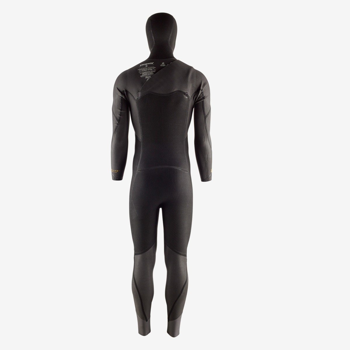 Patagonia R3 Yulex 4/3mm Men's Front Zip Hooded Wetsuit - Black