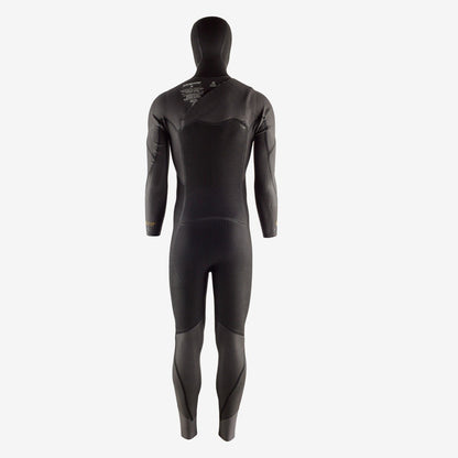 Patagonia R3 Yulex 4/3mm Men's Front Zip Hooded Wetsuit - Black