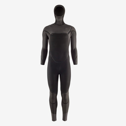 Patagonia R3 Yulex 4/3mm Men's Front Zip Hooded Wetsuit - Black