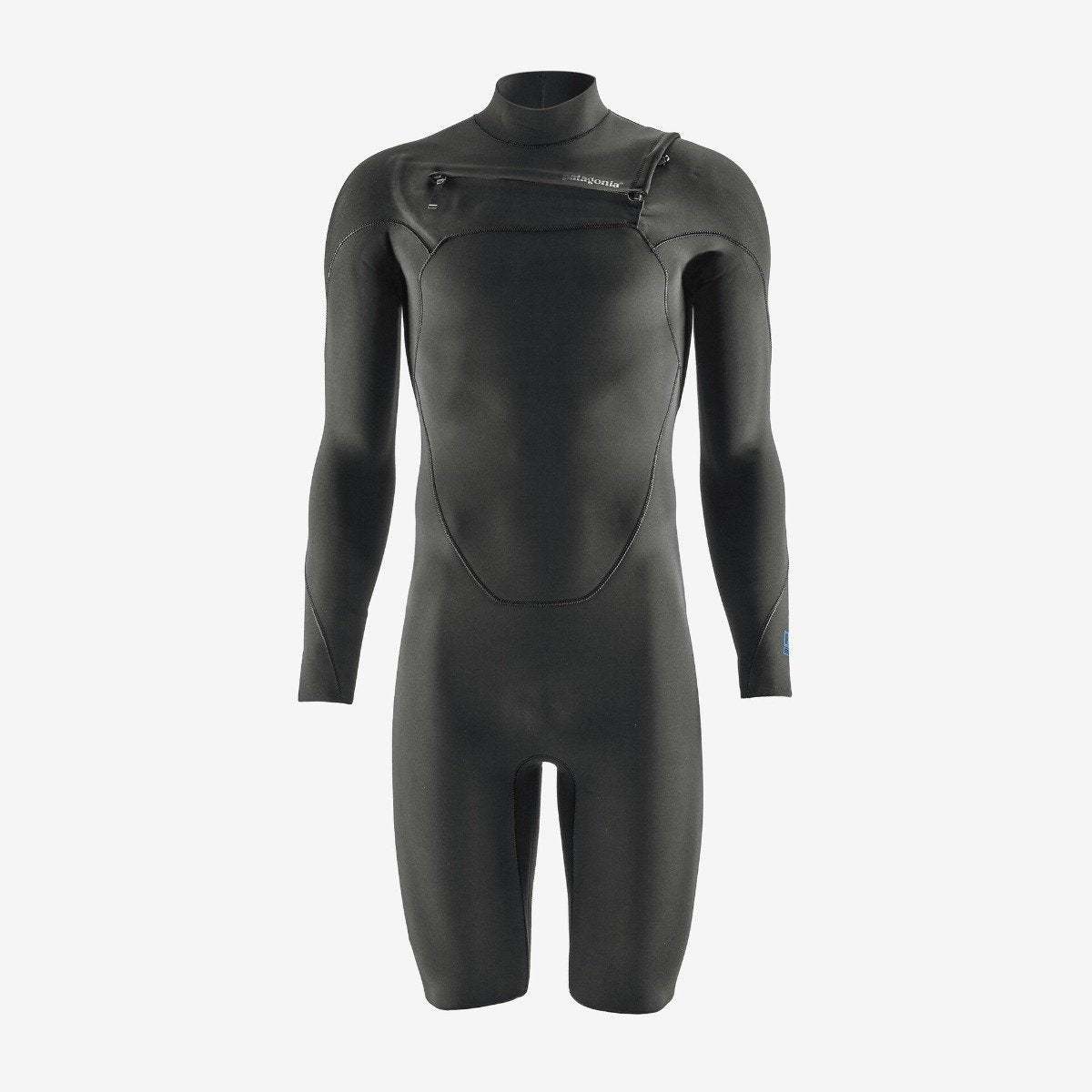 Patagonia Regulator Lite 1mm Mens Front-Zip Long Sleeve Spring Wetsuit - Black