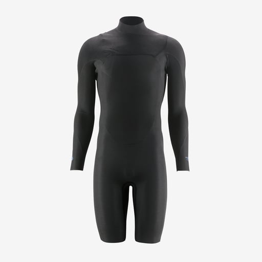 Patagonia Regulator Lite 1mm Men's Front-Zip Long Sleeve Spring Wetsuit 2024 - Black