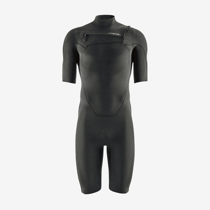 Patagonia Regulator Lite 1mm Mens Front-Zip Short Sleeve Spring Wetsuit - Black
